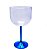 Taça de Gin Base Azul de 500 ml - Imagem 1