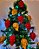 Enfeite Caveirinhas de Glitter para Árvore de Natal - Imagem 3