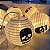 Cordão de Luz Balão Japonês com Caveira - Imagem 5