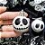 Bolas de Natal  BRANCA - Jack Skellington - O estranho mundo de Jack - Valor por Unidade - Imagem 4