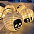 Cordão de Luz Balão Japonês Caveira/Halloween - Imagem 10