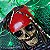 Caveira Jack Sparrow - Piratas do Caribe - Imagem 3