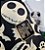 Carteira Jack Skellington Preta e Nude com detalhes dourados  - (O Estranho Mundo de Jack) - Imagem 3