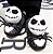 Pantufa Chinelo Jack Skellington (O estranho Mundo de Jack) - Imagem 2