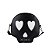 Bolsa Formato Caveira olhos Coração - Imagem 5