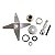 Mancal Completo Liquidificador LAR LS 4 a 10L Skymsen - Imagem 1
