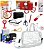Kit Enfermagem Completo com Aparelho e Estetoscópio Premium + Relógio + Glicose G-tech + Bolsa Transparente Estágio - Imagem 6