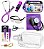 Kit Material de Enfermagem Completo com Aparelho e Estetoscópio Incoterm Lilás/Roxa + Nécessaire Estágio - Imagem 3