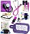 Kit de Enfermagem Completo com Medidor de Glicose + Oximetro - Necessaire Transparente - Imagem 11