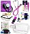 Kit de Enfermagem Completo com Medidor de Glicose + Oximetro - Necessaire Transparente - Imagem 12