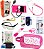 Kit de Enfermagem Completo com Medidor de Glicose + Oximetro - Necessaire Transparente - Imagem 9