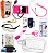 Kit de Enfermagem Completo com Medidor de Glicose + Oximetro - Necessaire Transparente - Imagem 10