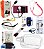 Kit de Enfermagem Completo com Medidor de Glicose + Oximetro - Necessaire Transparente - Imagem 2