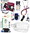 Kit de Enfermagem Completo com Medidor de Glicose + Oximetro - Necessaire Transparente - Imagem 4