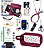 Kit de Enfermagem Completo com Medidor de Glicose + Oximetro - Necessaire Transparente - Imagem 3