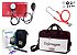 Kit Enfermagem Aparelho Pressão com  Estetoscópio Rappaport Premium + Bolsa JRMED + Medidor de Glicose - G-Tech - Imagem 7