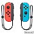 Controle Joy Con Nintendo Switch Vermelho e Azul - Imagem 1