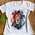 T-shirt feminina Leão , baby look , blusinhas e camisetas - Imagem 1