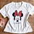 T-shirt feminina Minnie Love Tumblr, baby look , blusinhas - Imagem 1