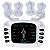 Aparelho Fisioterapia Portátil Choque Pulso Elétrico Digital - Imagem 2