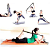 Faixa Alongamento Fisioterapia Yoga Pilates Funcional - Imagem 4