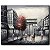 Quadro Pintura Tela decor home arco paisagem triunfal 5167 - Imagem 3