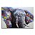Quadro Pintura Tela elefante decor bonito Decorativo 5213 - Imagem 2