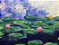 Quadro Pintura Tela lotus salgueiro branco óleo lagow 5370 - Imagem 4