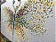 Quadro Pintura Tela borboleta colorida extra artistas 5379 - Imagem 5