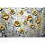 Quadro Pintura Tela bambu dots prata pontos golden 5555 - Imagem 4