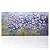 Quadro Pintura Tela estrela perfeita floral branca roxa 5568 - Imagem 2