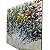 Quadro Pintura Tela abstrato floral colorido quadrado 5572 - Imagem 4