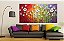 Quadro Pintura Tela Arvores e Flores Modernas Em Altos Relevos 2158 - Imagem 3