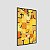 Quadro Decorativo Abstrato Amarelo e Laranja Geométrico Moderno 6009 - Imagem 2