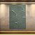 Quadro Decorativo Abstrato Arcos Texturizados Verde Sálvia Moderno 6010 - Imagem 3