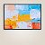 Quadro Decorativo Abstrato Espátulado Texturizado Cores Vivas e Tons Pastel 6074 - Imagem 5