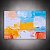 Quadro Decorativo Abstrato Espátulado Texturizado Cores Vivas e Tons Pastel 6074 - Imagem 2