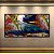 Quadro Decorativo Abstrato Fluido Textura Marmorizada Colorida Galáxia 6082 - Imagem 2
