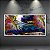 Quadro Decorativo Abstrato Fluido Textura Marmorizada Colorida Galáxia 6082 - Imagem 3