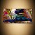 Quadro Decorativo Abstrato Fluido Textura Marmorizada Colorida Galáxia 6082 - Imagem 4