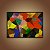 Quadro Decorativo Abstrato Geométrico Colorido Texturizado Estilo Van Gogh 6055 - Imagem 4