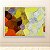Quadro Decorativo Abstrato Geométrico Textura Estilo Van Gogh Cores Vibrantes 6027 - Imagem 4