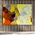 Quadro Decorativo Abstrato Geométrico Textura Estilo Van Gogh Cores Vibrantes 6027 - Imagem 3
