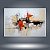 Quadro Decorativo Abstrato Geométrico Vermelho e Preto Moderno Minimalista 6090 - Imagem 4