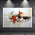 Quadro Decorativo Abstrato Geométrico Vermelho e Preto Moderno Minimalista 6090 - Imagem 3