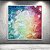 Quadro Decorativo Abstrato Gradiente Cores Vivas e Pinceladas Texturizadas 6062 - Imagem 2