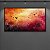 Quadro Decorativo Abstrato Moderno Borboletas em Tons Vermelho e Laranja 6008 - Imagem 4