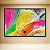 Quadro Decorativo Abstrato Moderno Colorido Tons Vibrantes Amarelo e Rosa 6013 - Imagem 3