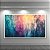 Quadro Decorativo Abstrato Moderno com Cores Vibrantes e Efeito Aquarela 6028 - Imagem 4