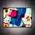 Quadro Decorativo Abstrato Moderno com Cores Vibrantes e Pinceladas Dinâmicas 6033 - Imagem 3